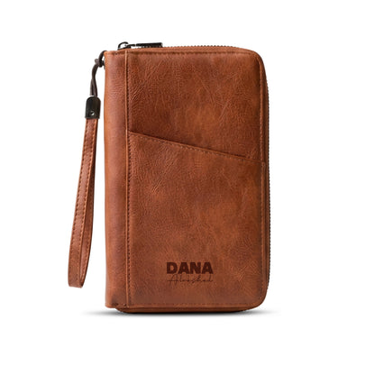 Brown Passport Holder 01