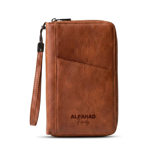 Brown Passport Holder 02