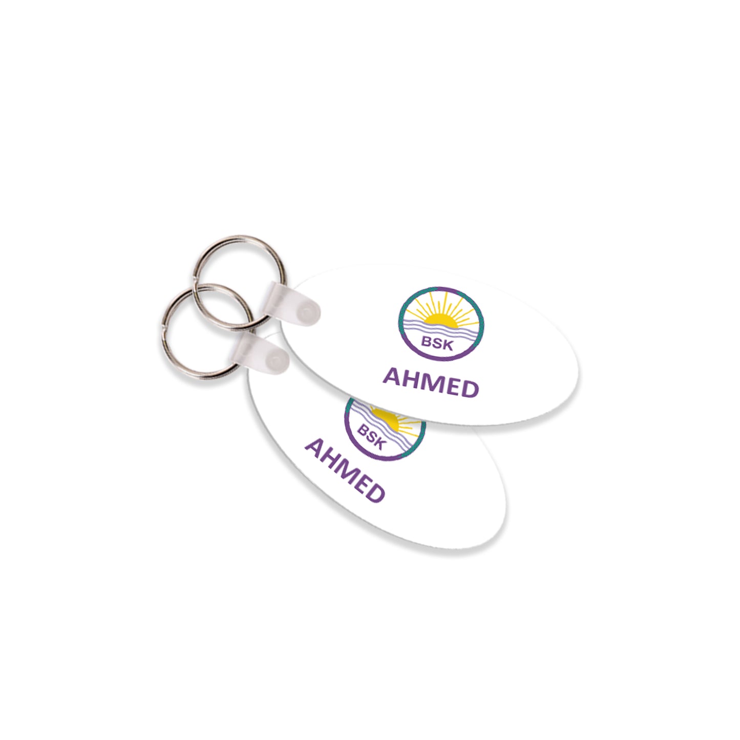 BSK School Logo Tags