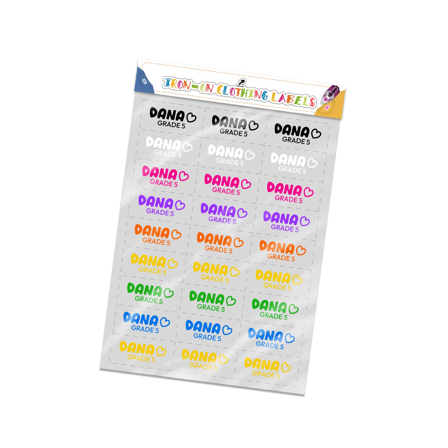 Iron-On Labels 04