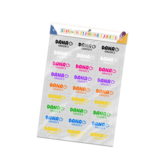 Iron-On Labels 04