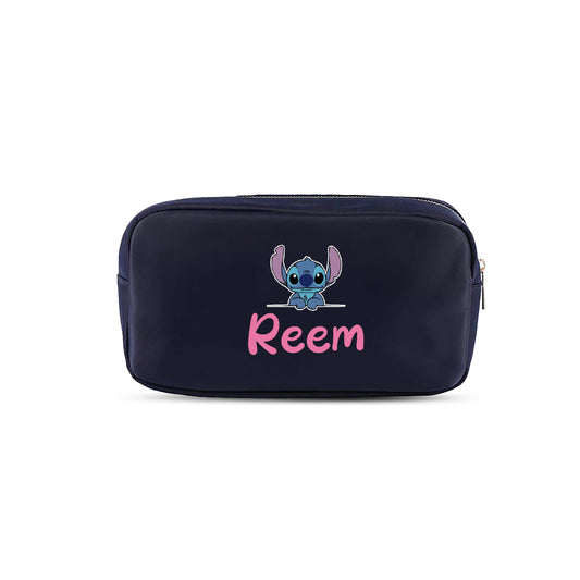 Navy Blue Color School Pouches 2025 - Stitch