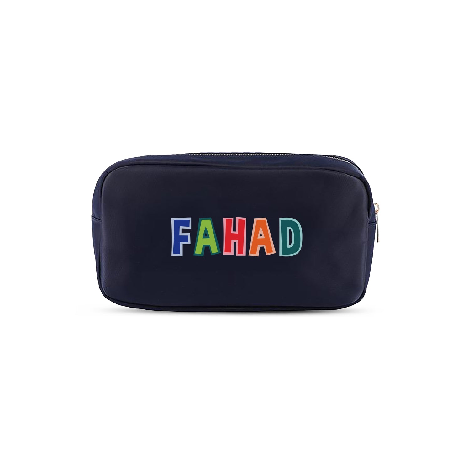 Navy Blue School Pouches 2025 - Letter Design
