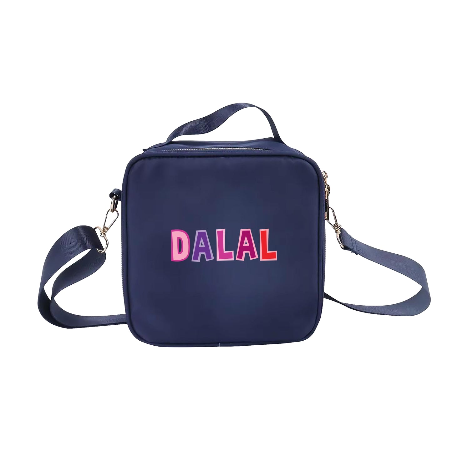 Navy Blue Color School Lunch bag 2025 - Letter Design