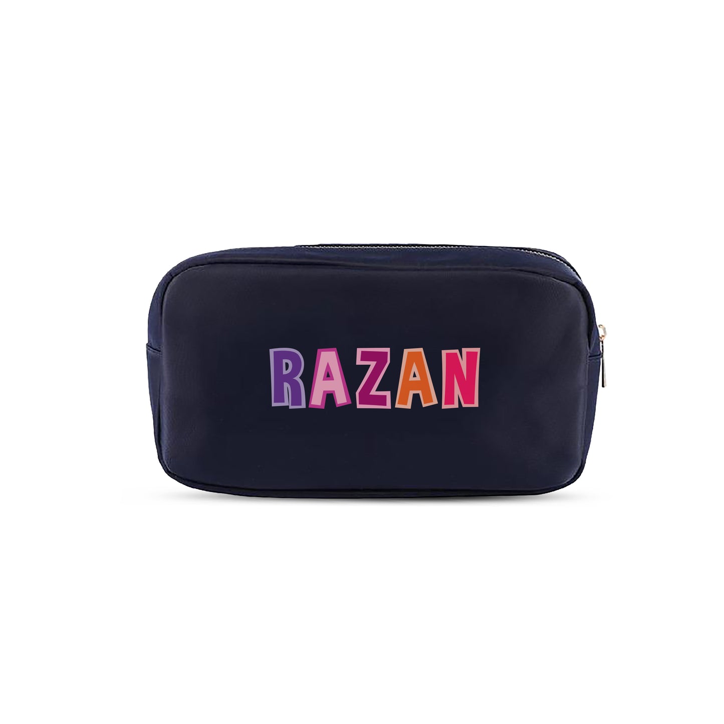 Navy Blue School Pouches 2025 - Letter Design
