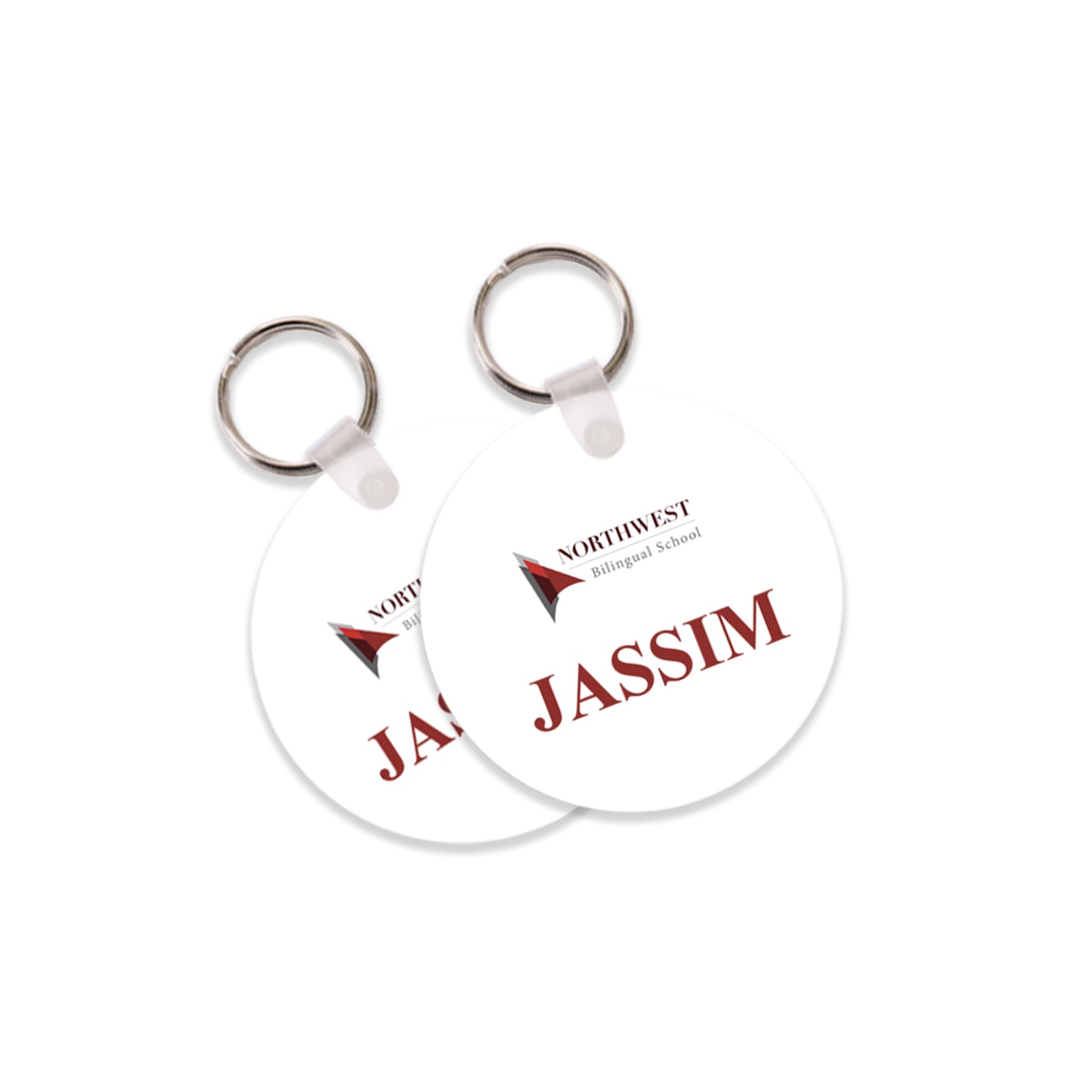 Northwest Bilingual School Logo Tags
