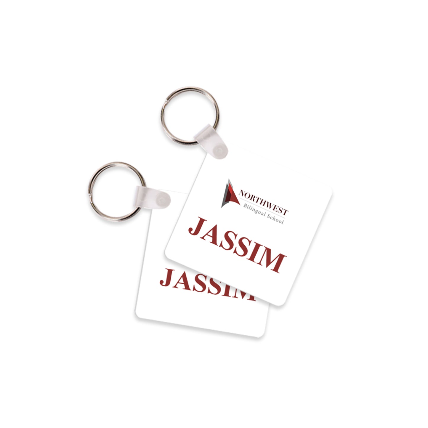 Northwest Bilingual School Logo Tags