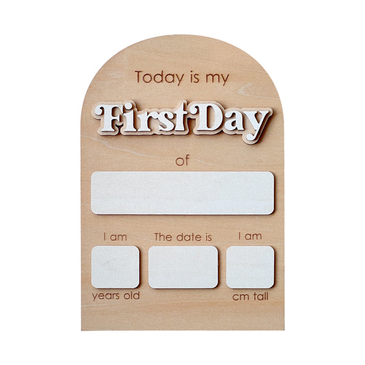 Ready to Buy First Day of School First & Last Day Board