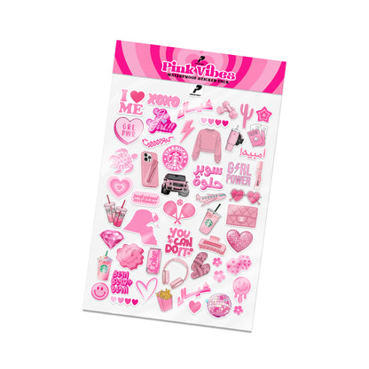 Pink Vibes Sticker Pack