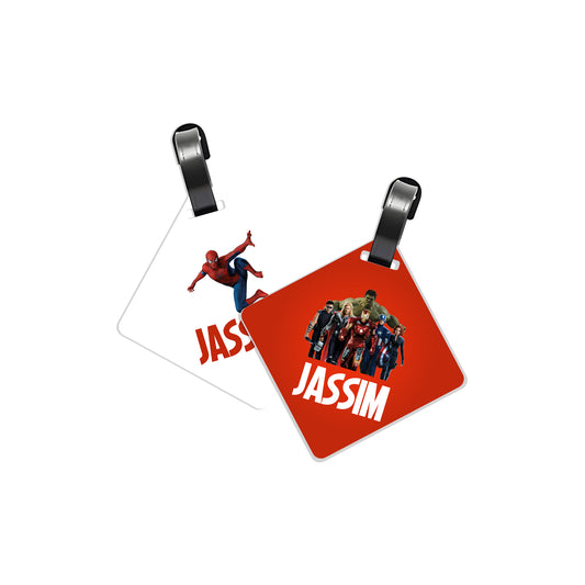 School Tags D132 - Marvel Avengers