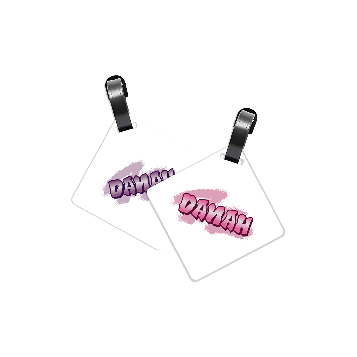 School Tags D142 - Graffiti Girl
