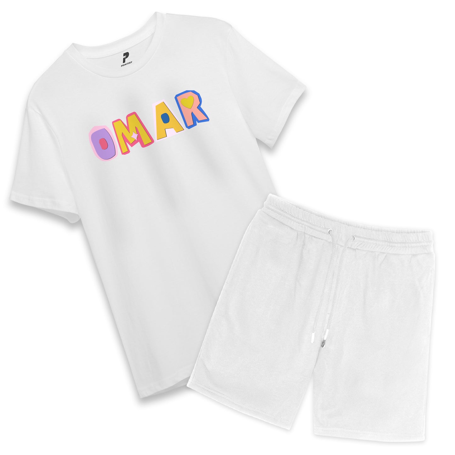 T-Shirt & Shorts Set D684