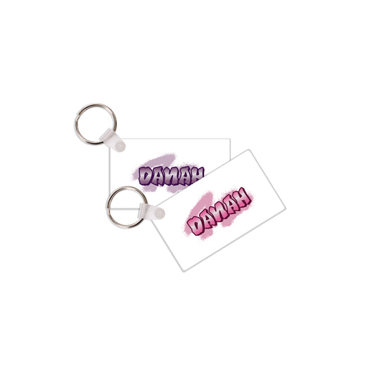 School Tags D142 - Graffiti Girl