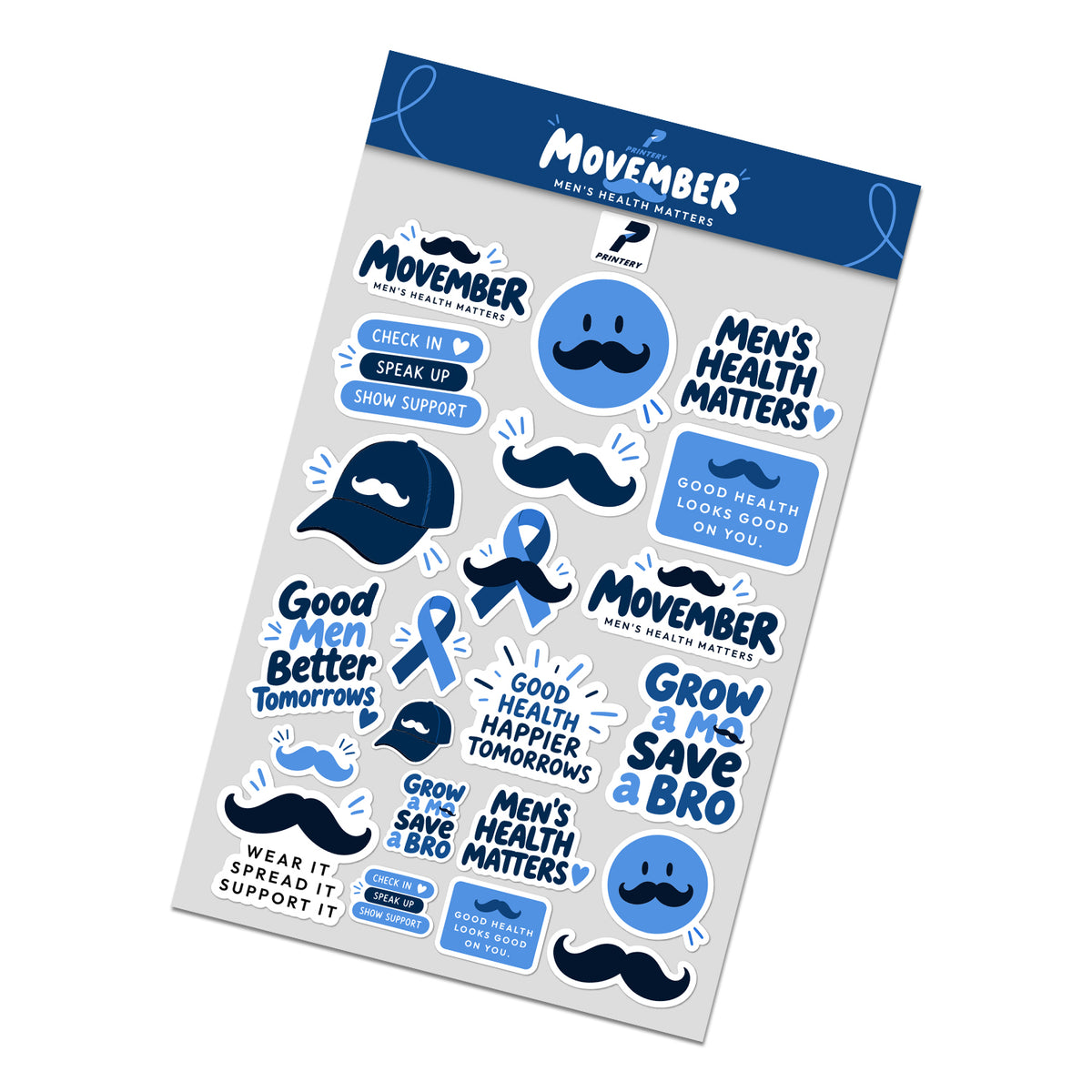 Movember Sticker