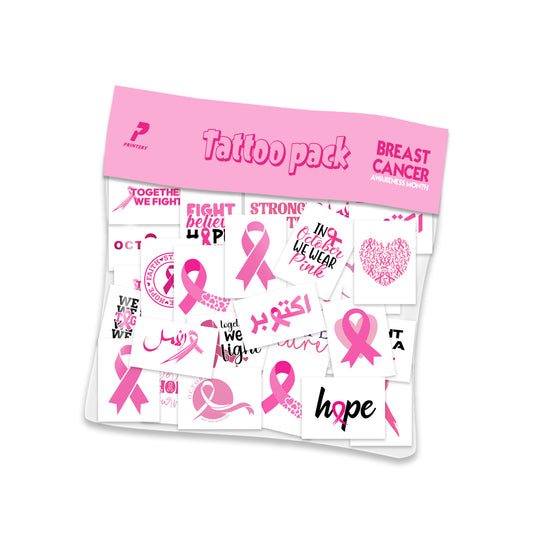 Cancer Awareness Tattoo Pack 01