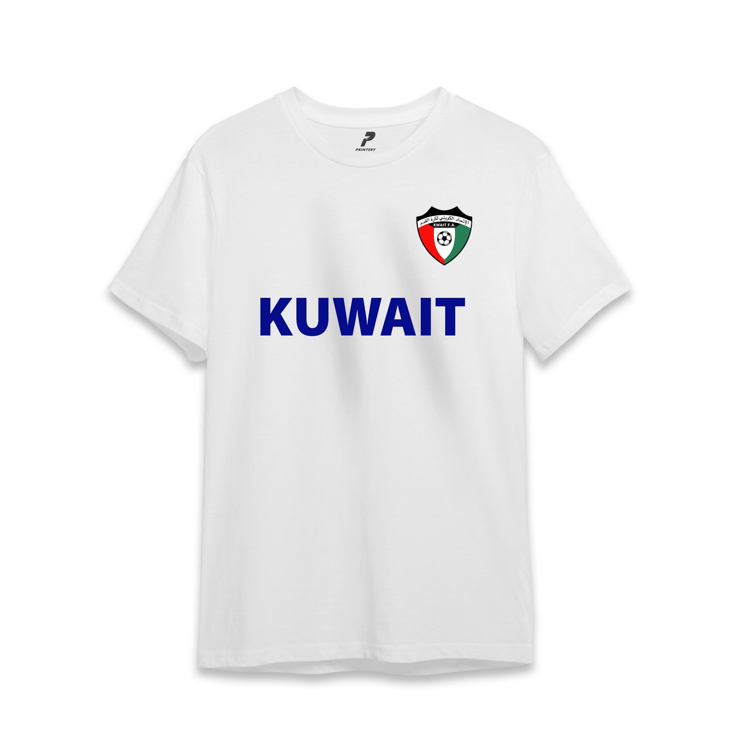 Kuwait Khaleeji Football White T-Shirt 01